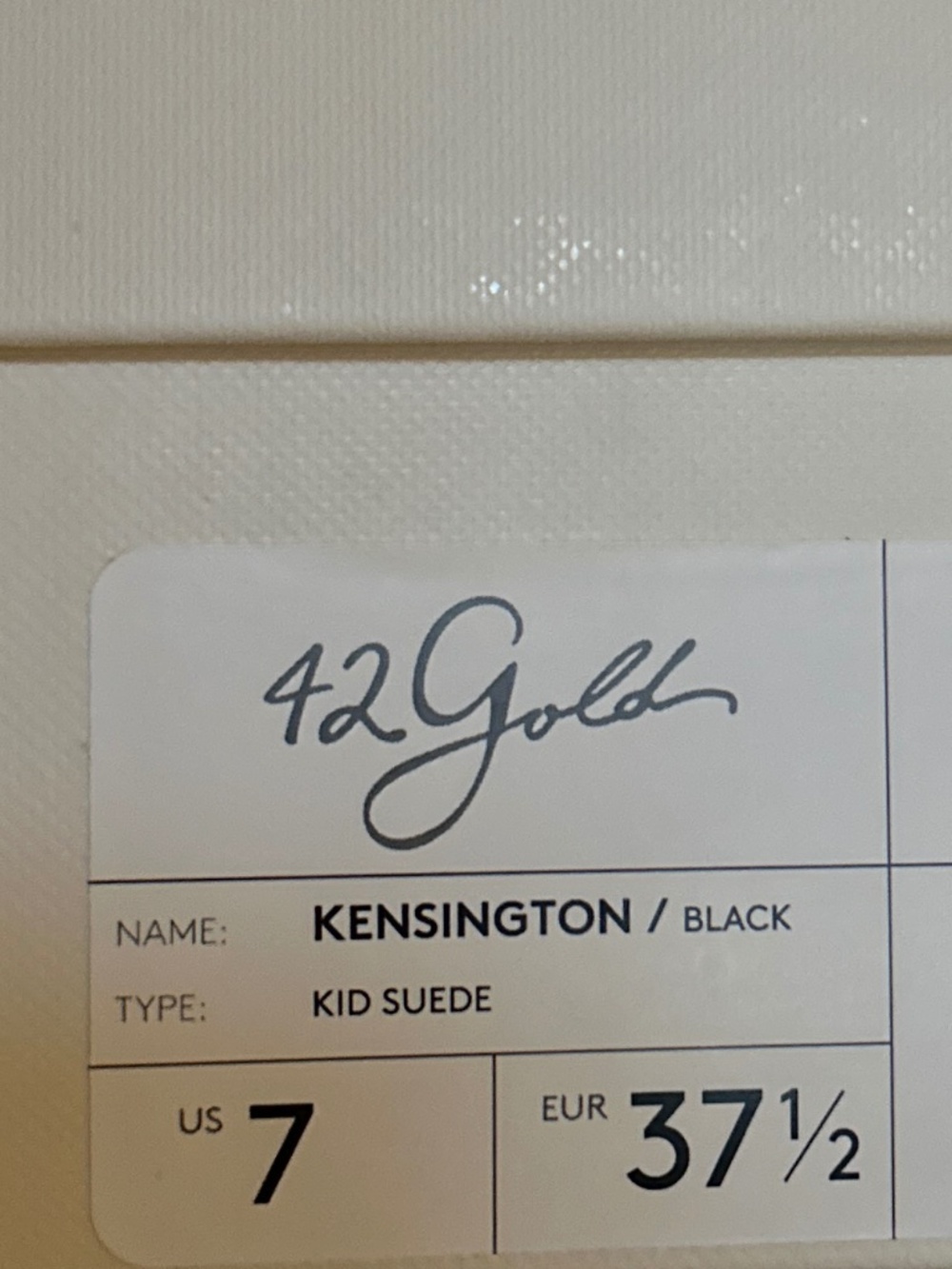 NEW IN BOX 42 Gold Kensington Chelsea Boot - Black - Women's 7 - Picture 5 of 5